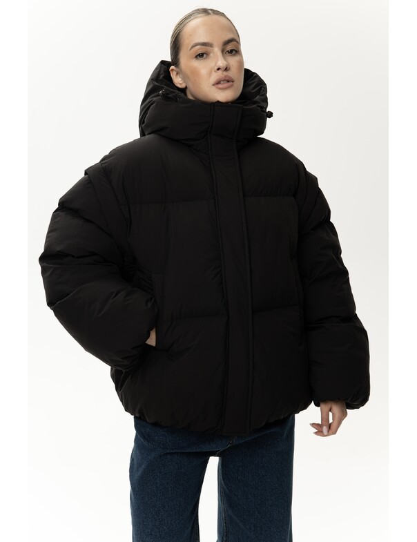 Пуховик-трансформер