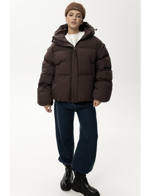 Пуховик-трансформер