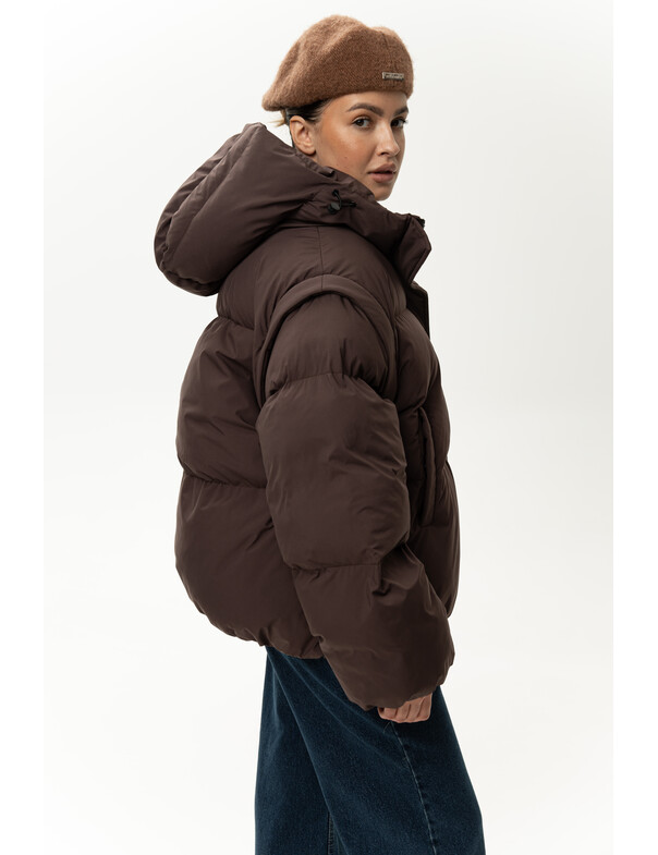 Пуховик-трансформер