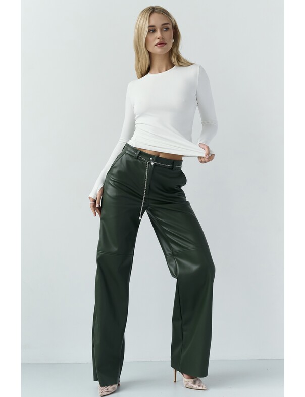 Лонгслив вискоза с вырезом на пальчик