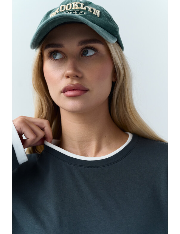 Лонгслів оверсайз двохшаровий