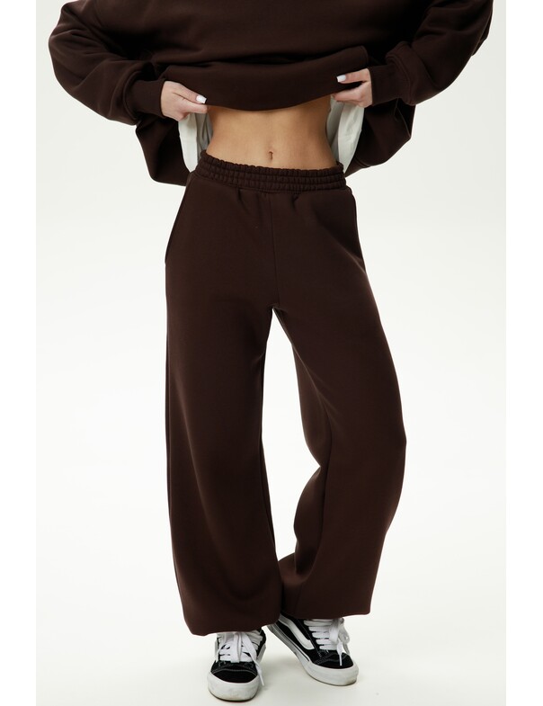 Унісекс штани преміум на стяжках на флісі