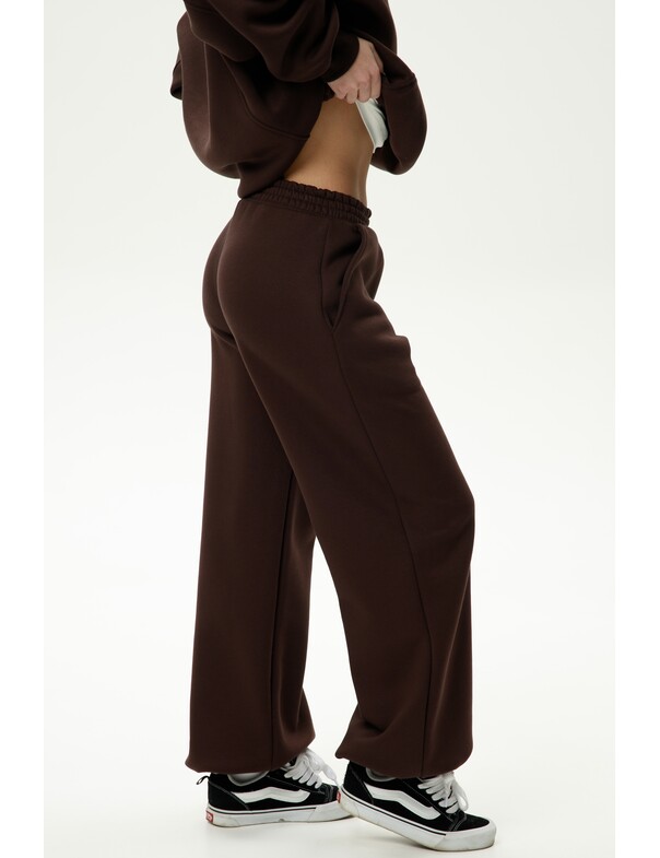 Унісекс штани преміум на стяжках на флісі