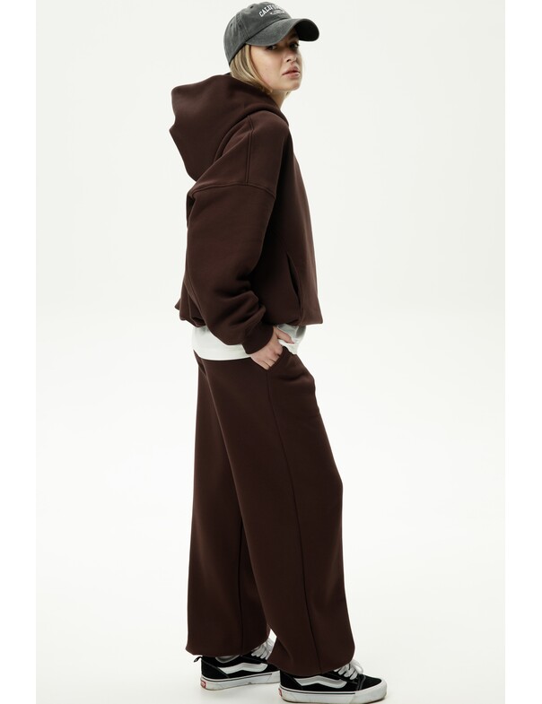 Унісекс штани преміум на стяжках на флісі