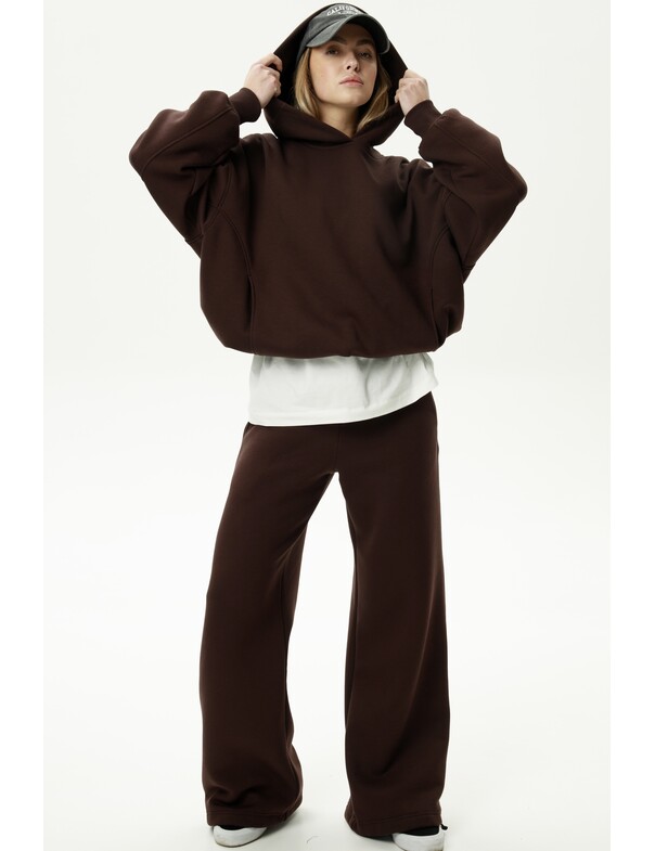 Унисекс штани премиум на стяжках на флисе