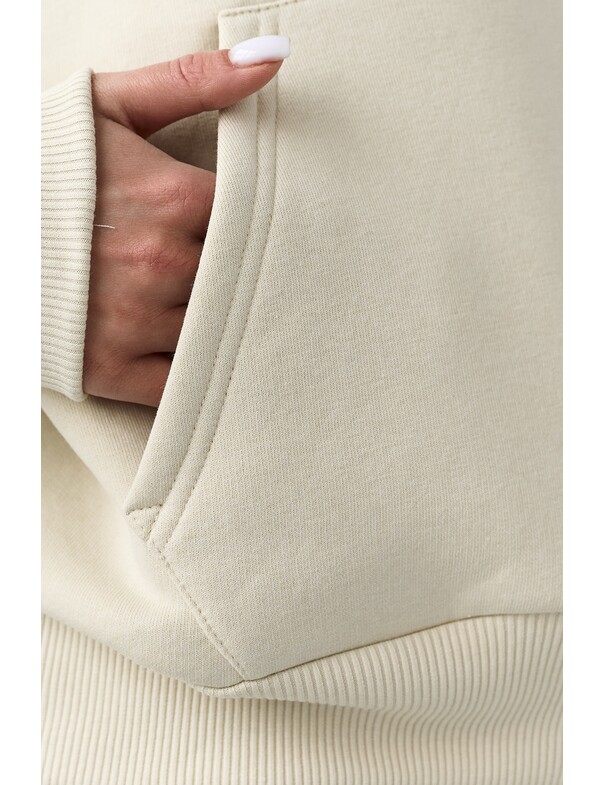 Базове худі вільного крою на мікрофлісі