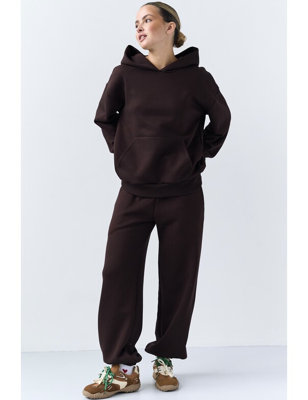 Базове худі вільного крою на мікрофлісі