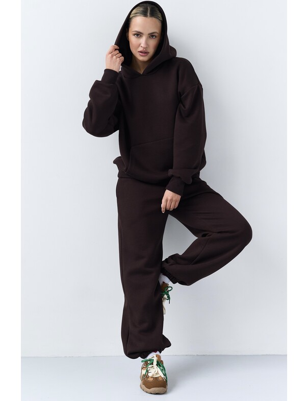 Базове худі вільного крою на мікрофлісі