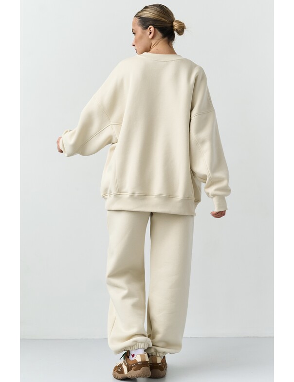 Оверсайз світшот на флісі