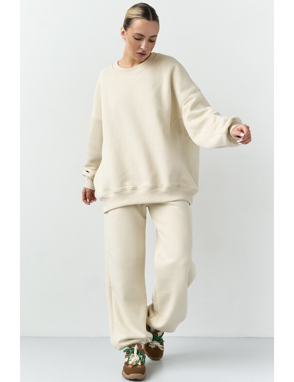 Оверсайз світшот на флісі