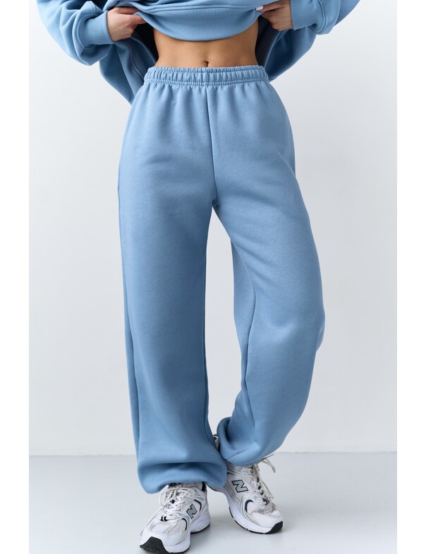 Оверсайз джогеры на микрофлисе