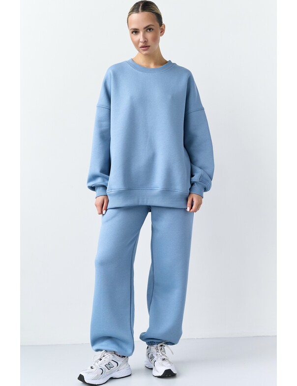 Оверсайз джогеры на микрофлисе