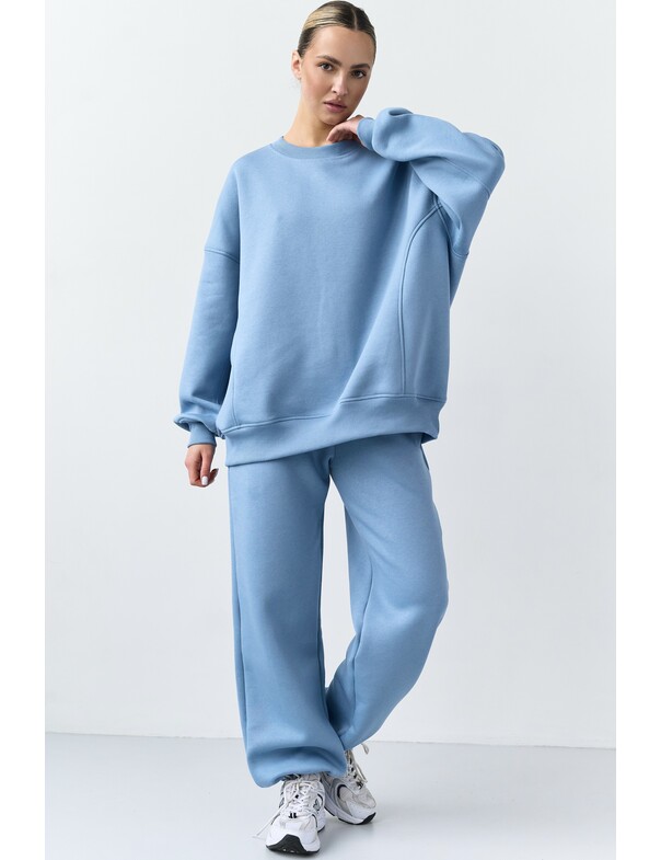 Оверсайз джогеры на микрофлисе