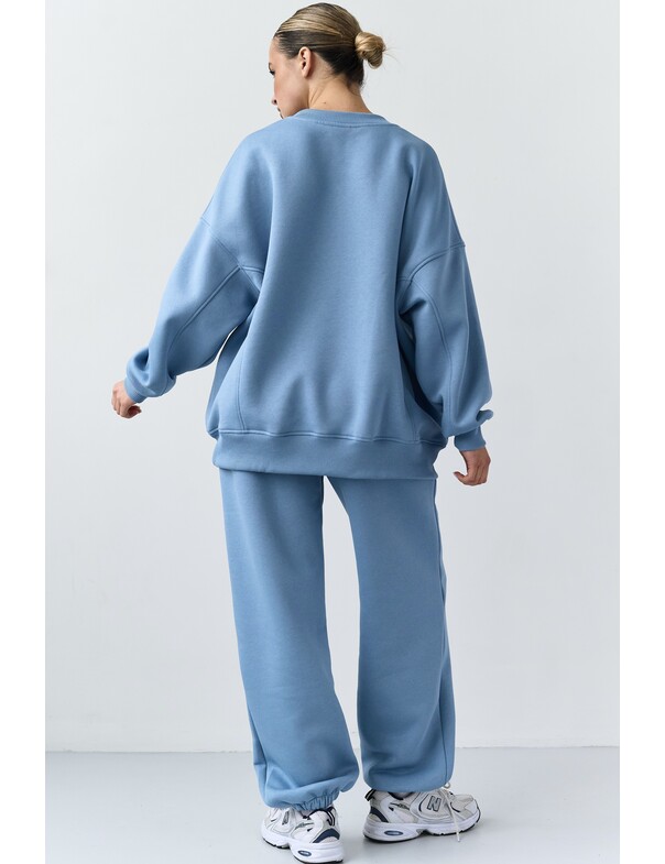 Оверсайз джогеры на микрофлисе