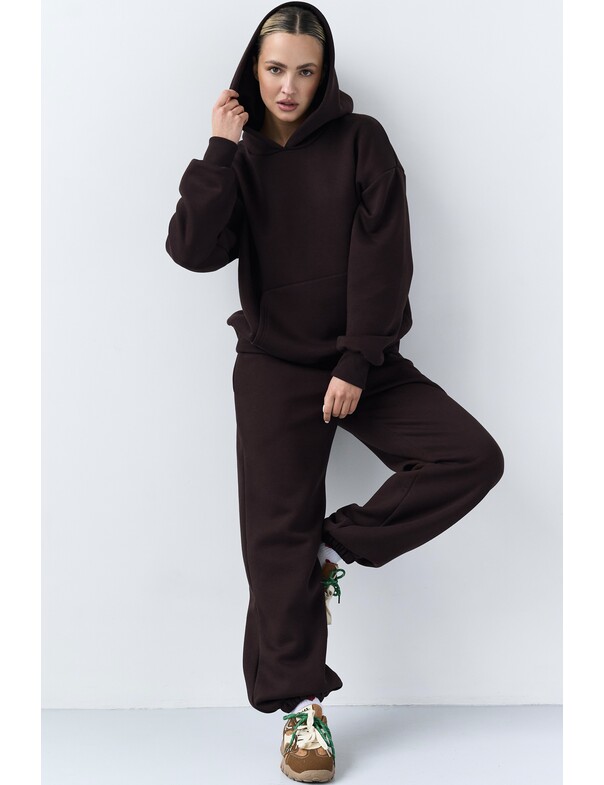 Оверсайз джогеры на микрофлисе