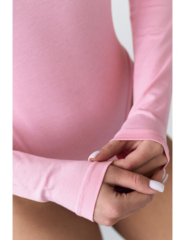 Женское боди с длинным рукавом