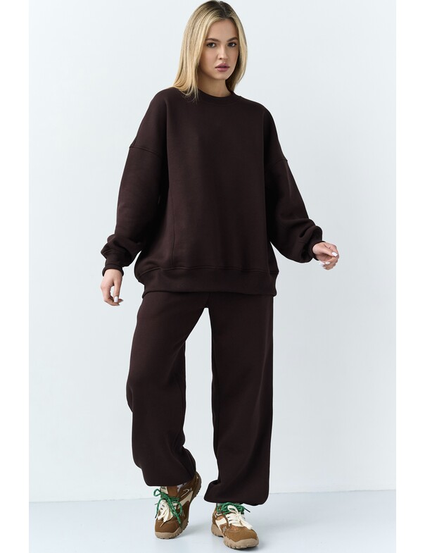 Оверсайз світшот на флісі