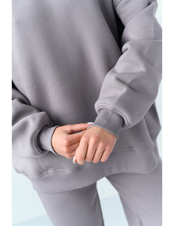 Оверсайз світшот на флісі