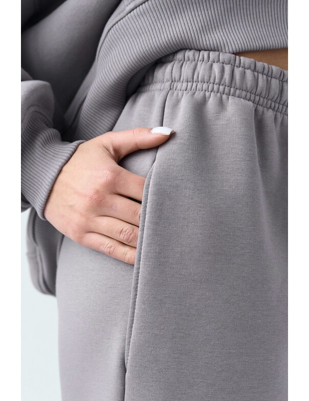 Оверсайз джогеры на микрофлисе