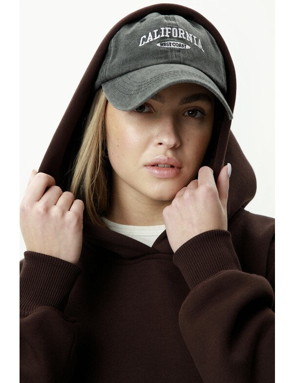 Оверсайз худи со стяжками на микрофлисе