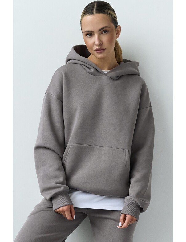 Базове худі вільного крою на мікрофлісі