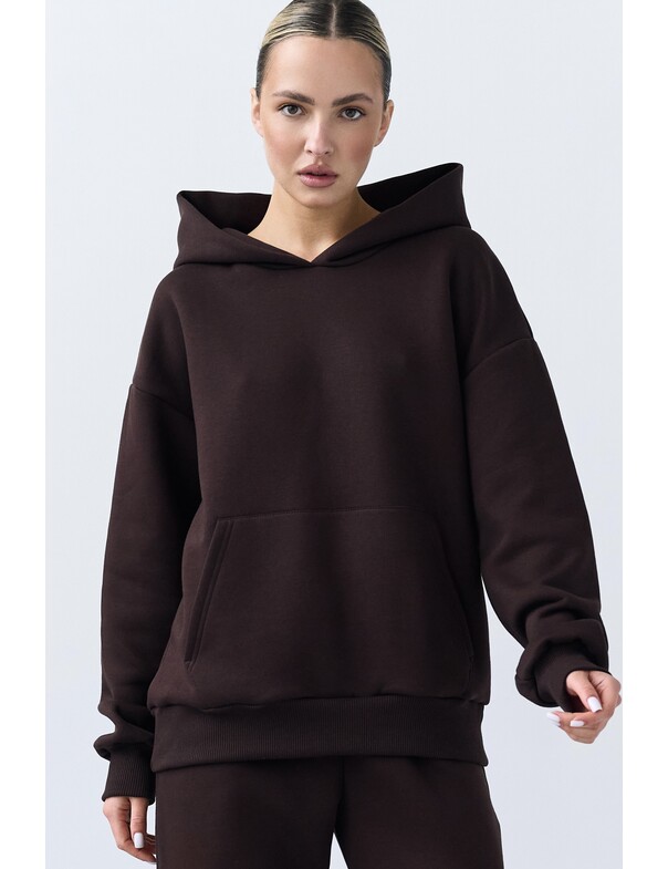 Базове худі вільного крою на мікрофлісі