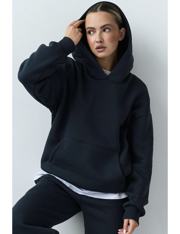 Базове худі вільного крою на мікрофлісі