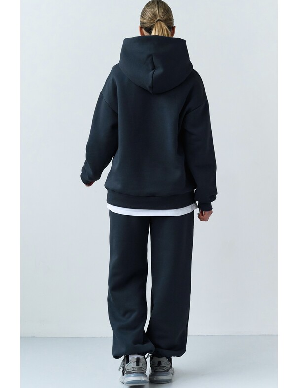 Базове худі вільного крою на мікрофлісі