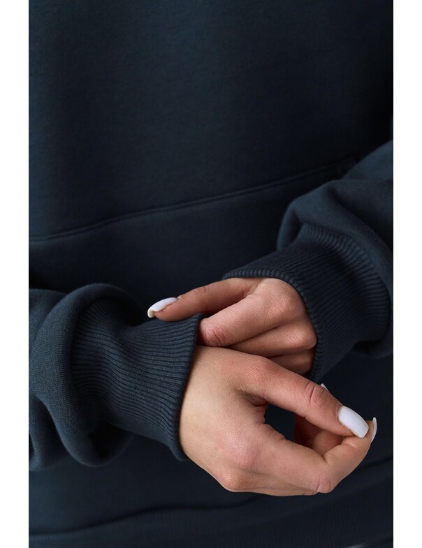 Базове худі вільного крою на мікрофлісі