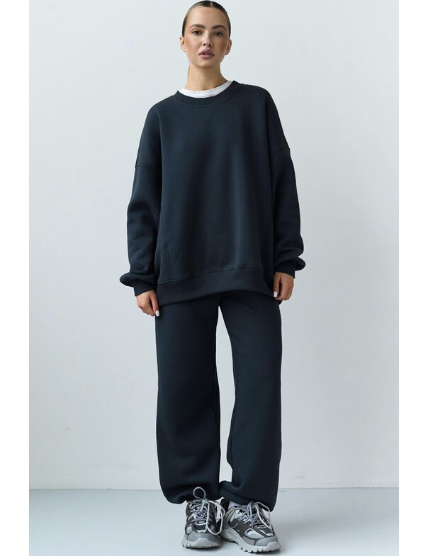 Оверсайз світшот на флісі