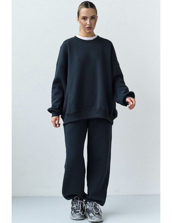 Оверсайз світшот на флісі