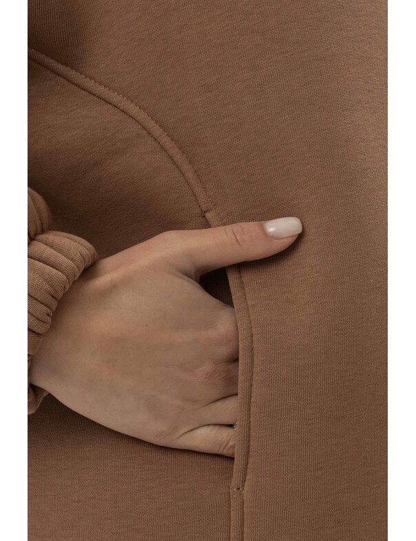 Унісекс оверсайз худі з рельєфами на стяжках