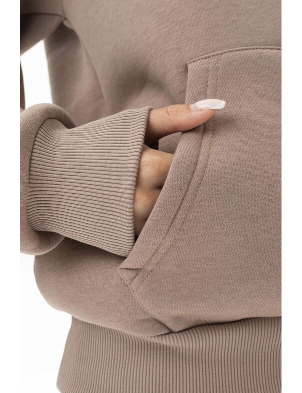 Унисекс худи классический оверсайз на флисе