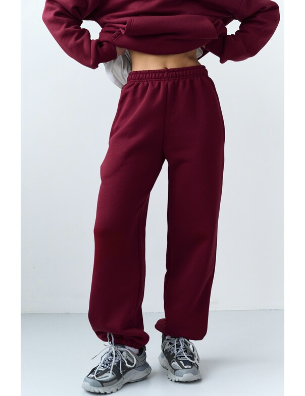 Оверсайз джогеры на микрофлисе