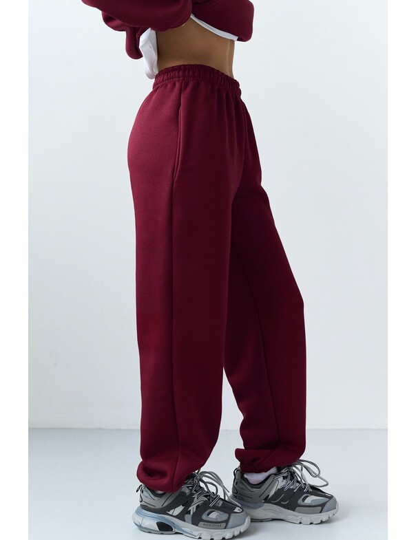 Оверсайз джогеры на микрофлисе