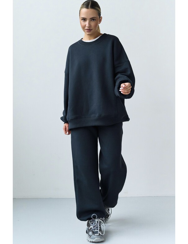 Оверсайз джогеры на микрофлисе