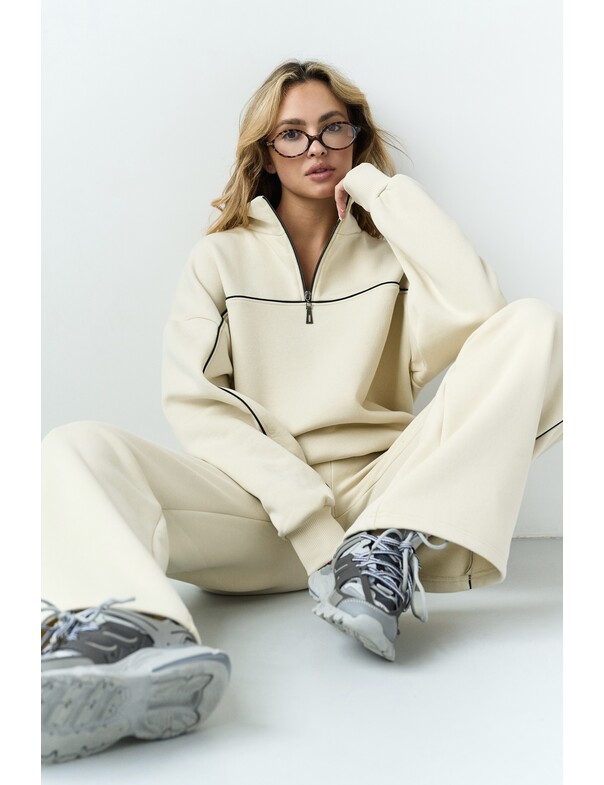 Світшот з кантом на флісі