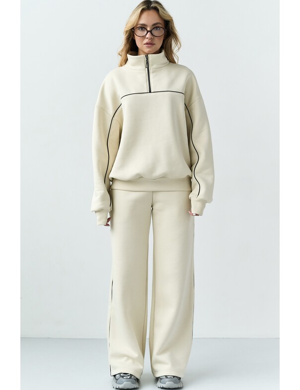 Світшот з кантом на флісі