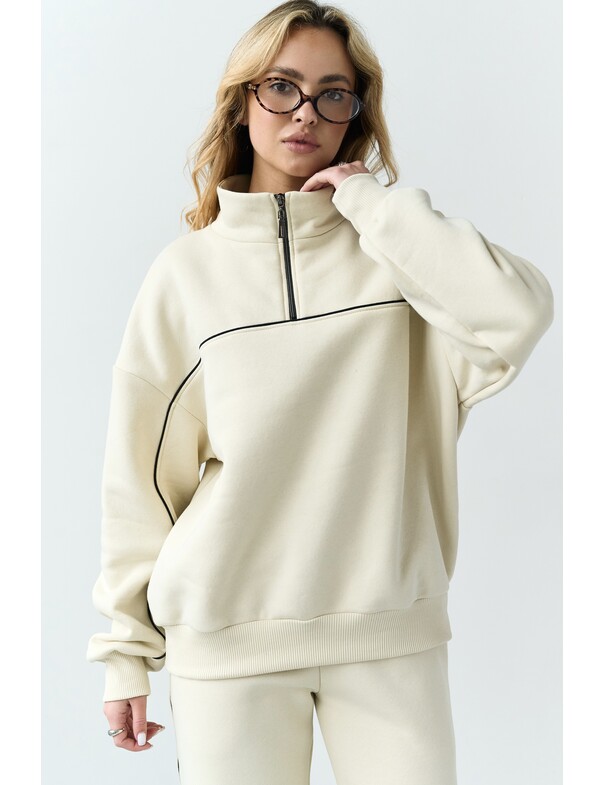 Світшот з кантом на флісі