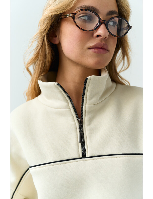 Світшот з кантом на флісі