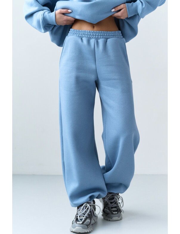 Штани на стяжках мікрофліс