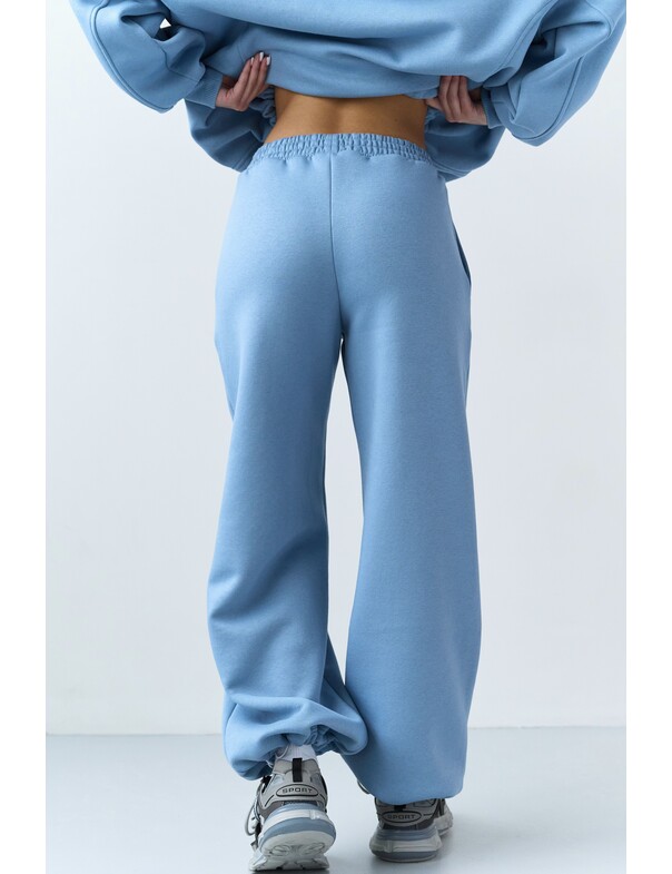 Штани на стяжках мікрофліс