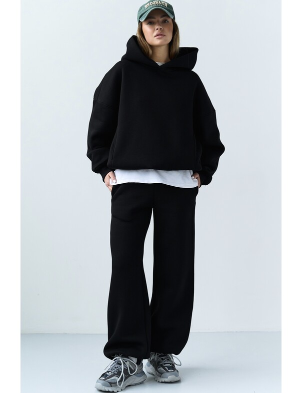 Унісекс штани преміум на стяжках на флісі