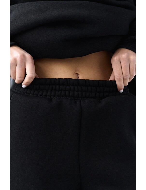 Унісекс штани преміум на стяжках на флісі