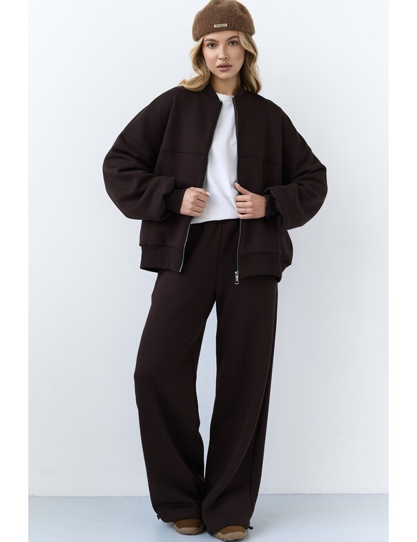 Бомбер на молнии микрофлис