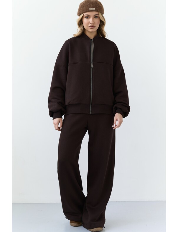 Бомбер на молнии микрофлис