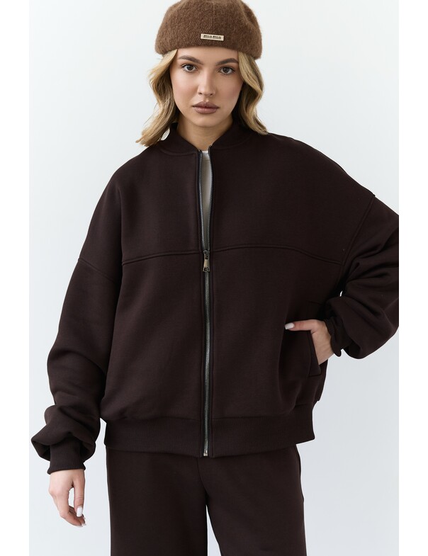 Бомбер на блискавці мікрофліс