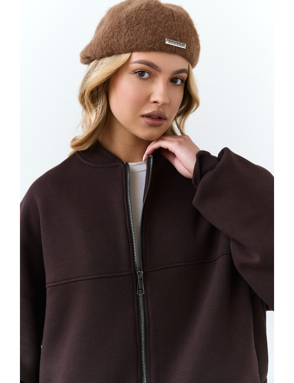 Бомбер на молнии микрофлис