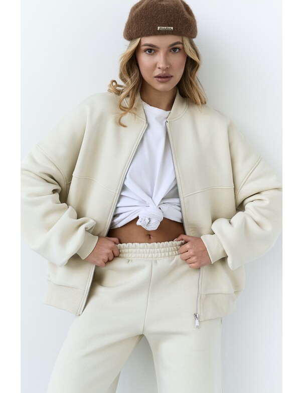 Бомбер на блискавці мікрофліс