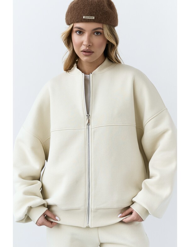 Бомбер на блискавці мікрофліс